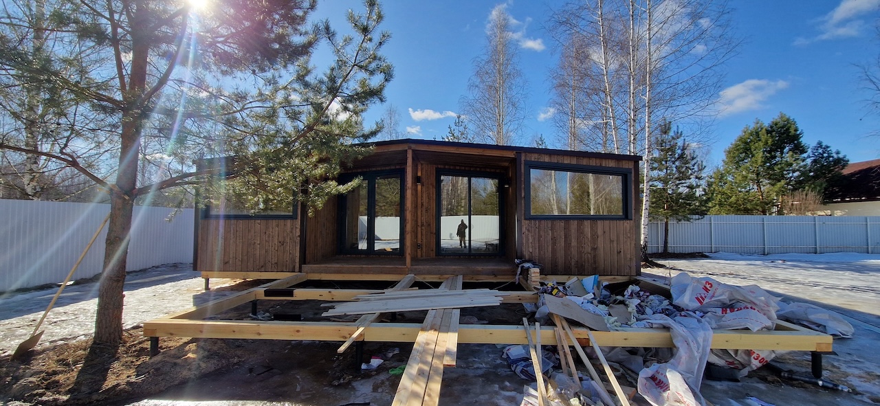 Построенные модульные дома